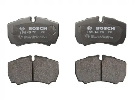 Тормозные колодки BOSCH 0986424750