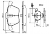 Тормозные колодки BOSCH 0986424777 (фото 7)