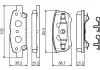 Гальмівні колодки BOSCH 0986424814 (фото 6)