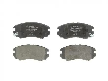 Тормозные колодки BOSCH 0986424815
