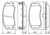 Тормозные колодки BOSCH 0986424815 (фото 8)