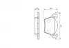 Тормозные колодки BOSCH 0986460002 (фото 9)