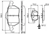 Гальмівні колодки BOSCH 0986460937 (фото 6)