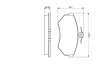Тормозные колодки BOSCH 0986460943 (фото 8)