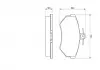 Тормозные колодки BOSCH 0986460944 (фото 8)