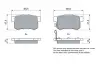 Гальмівні колодки BOSCH 0986461006 (фото 7)
