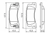 Тормозные колодки BOSCH 0986461136 (фото 6)