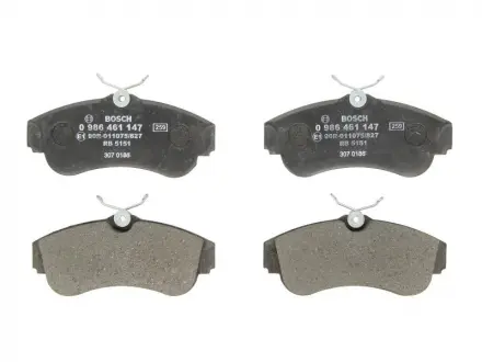 Тормозные колодки BOSCH 0986461147