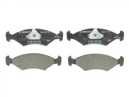 Тормозные колодки BOSCH 0986466402
