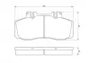 Тормозные колодки BOSCH 0986468350 (фото 6)