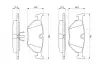 Тормозные колодки BOSCH 0986469960 (фото 8)