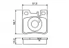 Тормозные колодки BOSCH 0986490260 (фото 4)