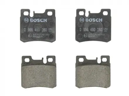 Гальмівні колодки BOSCH 0986490260