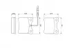 Тормозные колодки BOSCH 0986494000 (фото 8)