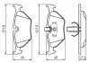 Тормозные колодки BOSCH 0986494009 (фото 6)