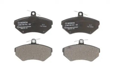 Тормозные колодки BOSCH 0986494021 (фото 1)