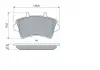 Гальмівні колодки BOSCH 0986494031 (фото 6)