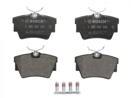 Тормозные колодки BOSCH 0986494040
