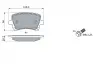 Гальмівні колодки BOSCH 0986494053 (фото 6)
