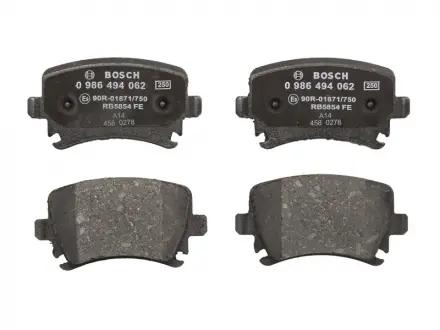 Тормозные колодки BOSCH 0986494062