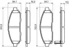 Тормозные колодки BOSCH 0986494151 (фото 6)