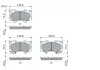 Тормозные колодки BOSCH 0986494153 (фото 6)