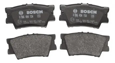 Тормозные колодки BOSCH 0986494154