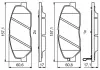 Тормозные колодки BOSCH 0986494227 (фото 8)