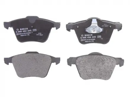 Тормозные колодки BOSCH 0986494245