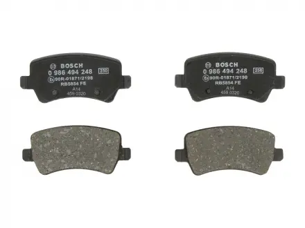 Тормозные колодки BOSCH 0986494248