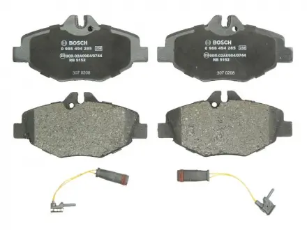 Тормозные колодки BOSCH 0986494285 (фото 1)