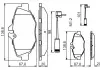 Тормозные колодки BOSCH 0986494285 (фото 8)