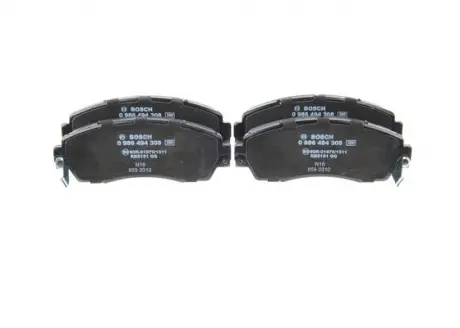 Гальмівні колодки BOSCH 0986494308
