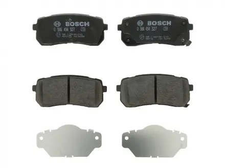Тормозные колодки BOSCH 0986494327