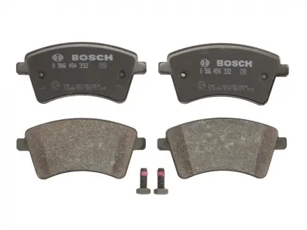 Гальмівні колодки BOSCH 0986494332
