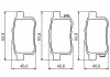 Тормозные колодки BOSCH 0986494338 (фото 8)