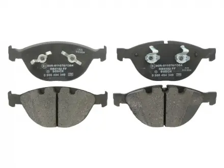 Гальмівні колодки BOSCH 0986494349