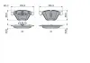 Тормозные колодки BOSCH 0986494354 (фото 9)