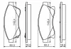 Тормозные колодки BOSCH 0986494433 (фото 8)