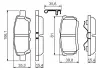 Тормозные колодки BOSCH 0986494502 (фото 7)