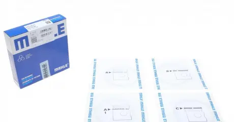 Кільця поршневі Mahle MAHLE KNECHT 040 02 N0