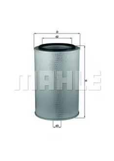 Фильтр воздушный Mahle MAHLE KNECHT LX 626