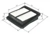 Фильтр воздушный BOSCH F026400054 (фото 7)
