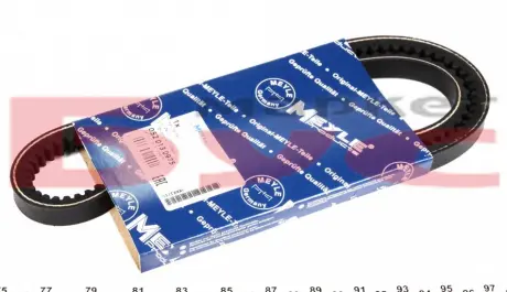 Ремінь клиновий 13X975 MEYLE 052 013 0975 (фото 1)