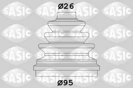 Пильник рульової рейки SASIC 2933953