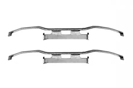 Гальмівні аксесуари (Монтажний комп-кт колодки) BOSCH 1987474309 (фото 1)