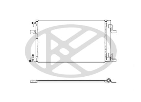 Радіатор кондиціонера KOYORAD CD310540