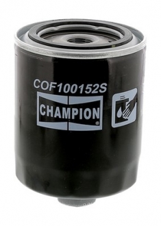 Фильтр масляный двигателя RENAULT / C152 CHAMPION COF100152S (фото 1)