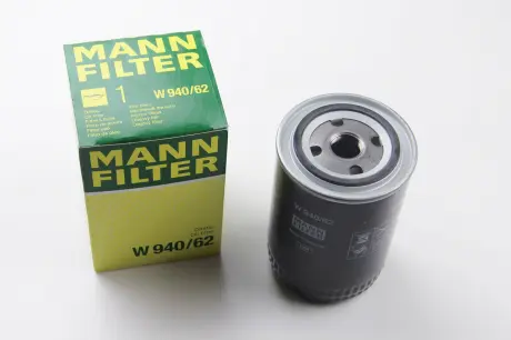 Фильтр масляный MANN W 940/62