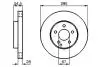 Тормозной диск BOSCH 0986479038 (фото 4)